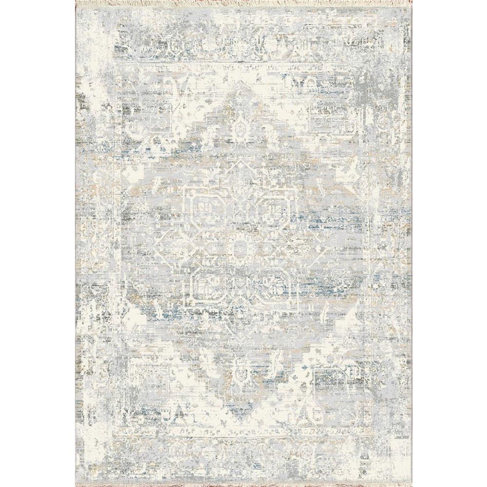 Dynamic Rugs 9660 Eternal 7 Ft. 8 In. X 10 Ft. 7 In. Rectangle Rug in Ivory / Blue